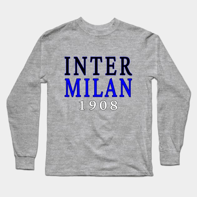 Inter Milan italy Classic Long Sleeve T-Shirt by Medo Creations